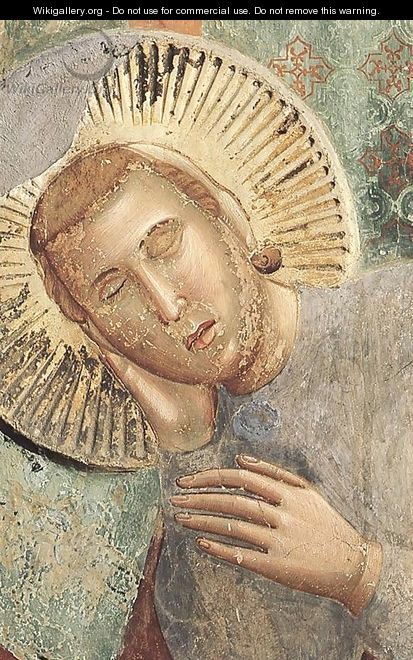 Legend of St Francis 3. Dream of the Palace (detail) - Giotto Di Bondone