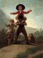 Playing at Giants - Francisco De Goya y Lucientes