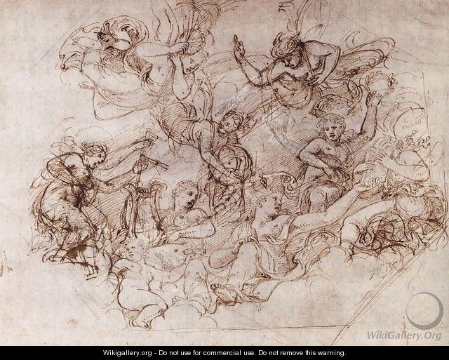 Allegory of the Virtues of Federico II Gonzaga - Giulio Romano (Orbetto)