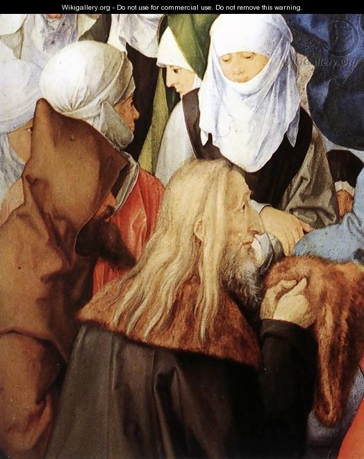 The Adoration of the Trinity (detail) 2 - Albrecht Durer