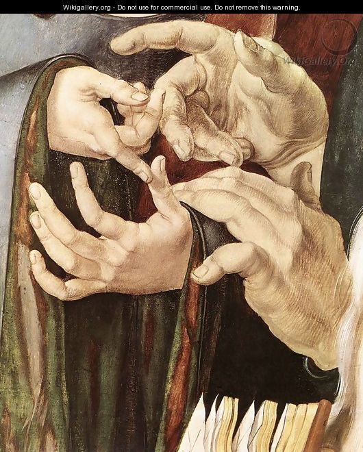 Christ Among the Doctors (detail) 3 - Albrecht Durer
