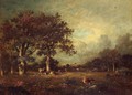 Landscape with Cows - Jules Dupre