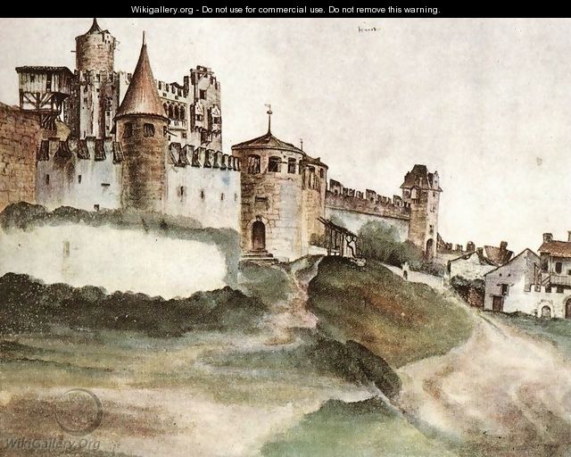 The Castle at Trento 2 - Albrecht Durer