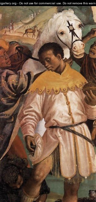 The Moor King (detail) - Gaudenzio Ferrari