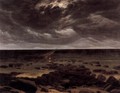 Seashore with Shipwreck by Moonlight 2 - Caspar David Friedrich