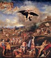 The Battle of Montemurlo and the Rape of Ganymede - Battista Franco