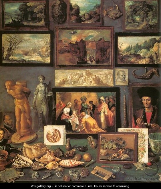 Art Room (detail) - Frans II Francken