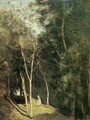 In a Park - Jean-Baptiste-Camille Corot