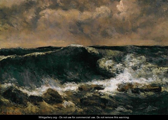 The Wave 5 - Gustave Courbet