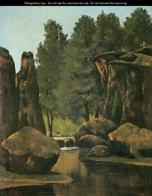 Landscape - Gustave Courbet