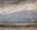 Beach near Trouville - Gustave Courbet