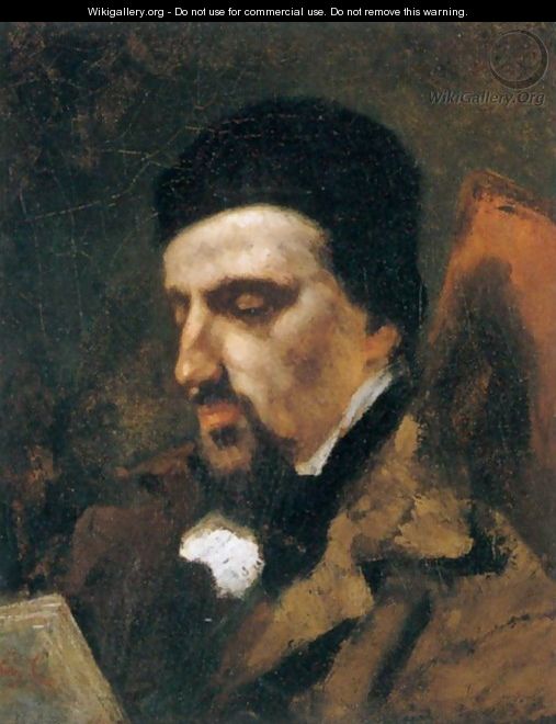 Portrait of Urbain Cuenot - Gustave Courbet