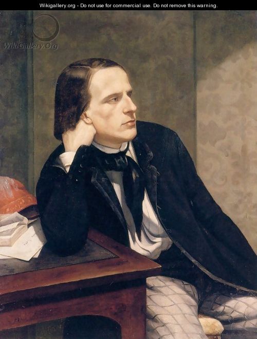 Portrait of Paul Ansout - Gustave Courbet