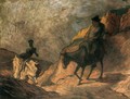 Don Quixote and Sancho Panza 3 - Honoré Daumier