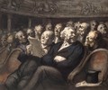 Intermission at the Comedie Francaise - Honoré Daumier