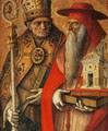 St Jerome and St Augustine (detail) - Carlo Crivelli