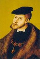 Portrait of Charles V - Lucas The Elder Cranach