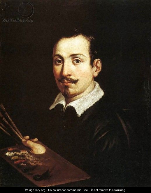 Portrait of Guido Reni - Domenichino (Domenico Zampieri)