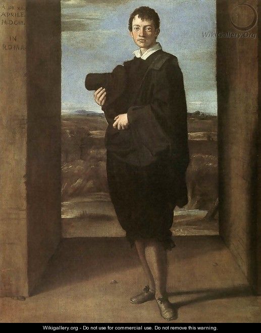 Portrait of a Young Man - Domenichino (Domenico Zampieri)