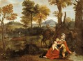 The Rest on the Flight into Egypt - Domenichino (Domenico Zampieri)