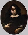 Portrait of Vittoria della Rovere in Widow's Weeds - Carlo Dolci