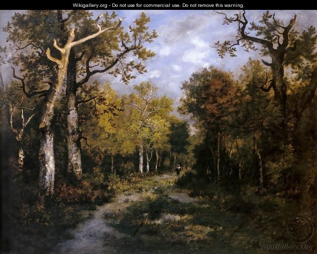 The Forest in Fontainebleau - Narcisse-Virgile Díaz de la Peña