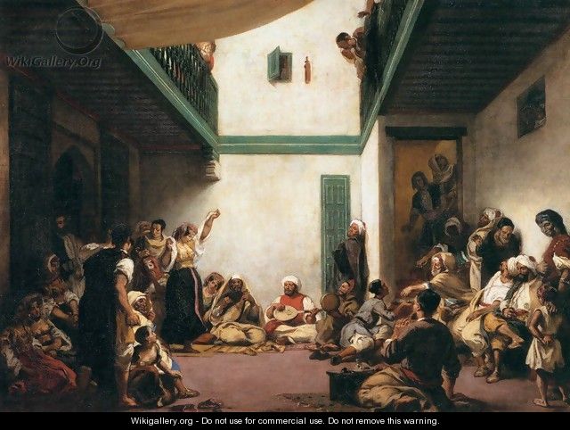 Jewish Wedding in Morocco 2 - Eugene Delacroix