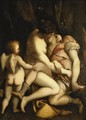 Venus and Adonis - Luca Cambiaso