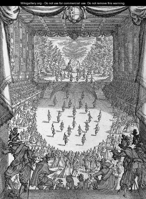 Interlude in the Medici Theater - Jacques Callot