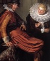 Dignified Couples Courting (detail) - Willem Buytewech