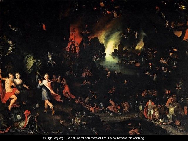 Orpheus in the Underworld - Jan The Elder Brueghel