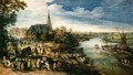 Fair at a Riverside Village - Jan The Elder Brueghel