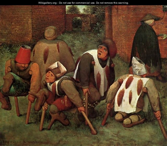 The Cripples - Pieter the Elder Bruegel