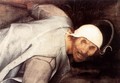 The Parable of the Blind Leading the Blind (detail) 3 - Pieter the Elder Bruegel
