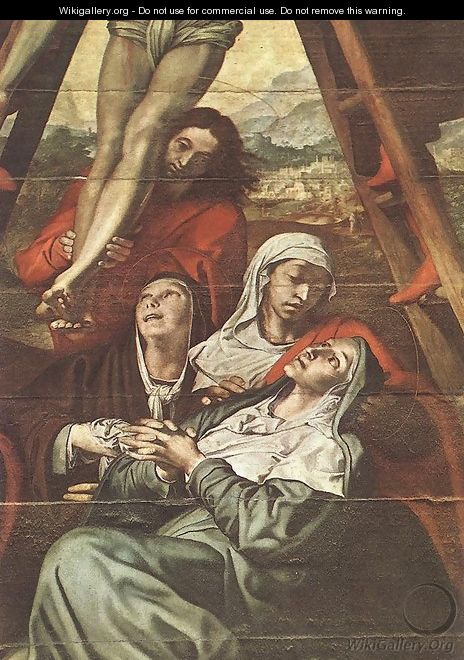 Descent from the Cross (detail) - Pedro de Campana