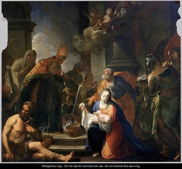 Presentation of Jesus at the Temple - Andrea Celesti
