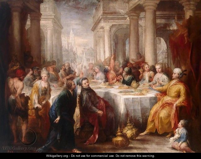 Feast of Belshazzar - Andrea Celesti