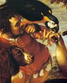 Hairy Harry, Mad Peter and Tiny Amon (detail) - Agostino Carracci