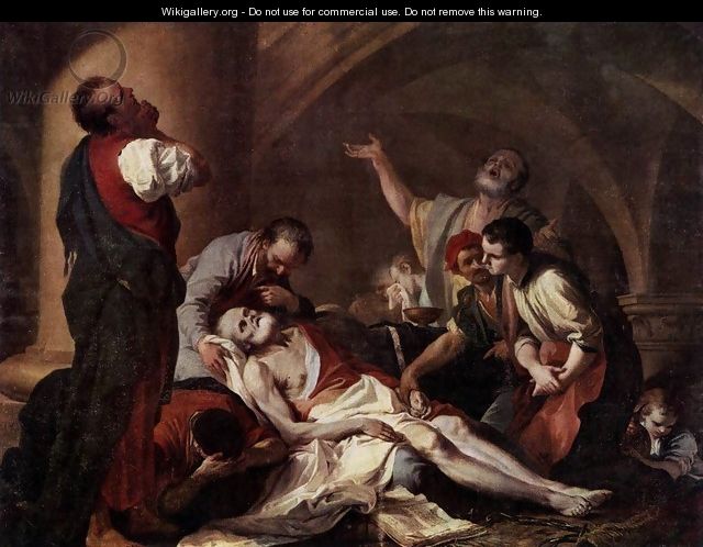 The Death of Socrates - Giambettino Cignaroli