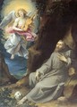 St Francis Consoled by an Angel - Giuseppe (d'Arpino) Cesari (Cavaliere)