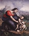 Madonna and Child with the Lamb of God 2 - Cesare da Sesto