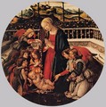 Madonna with Child, St John the Baptist, and Angels - Francesco Botticini