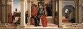 Three Scenes from the Story of Esther - Sandro Botticelli (Alessandro Filipepi)