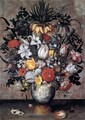 Flowers in a Chinese Vase - Ambrosius the Elder Bosschaert