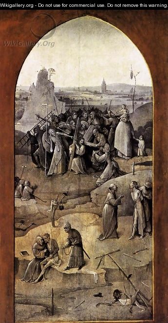 Triptych of Temptation of St Anthony (outer right wing) 2 - Hieronymous Bosch