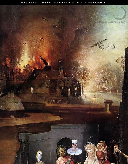 Triptych of Temptation of St Anthony (detail) 2 - Hieronymous Bosch