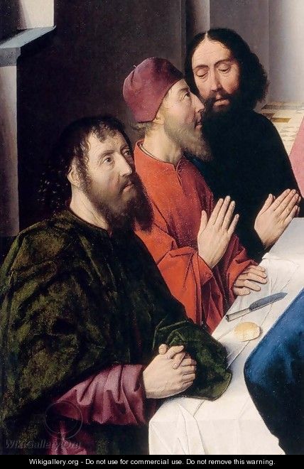 The Last Supper (detail) 3 - Dieric the Elder Bouts