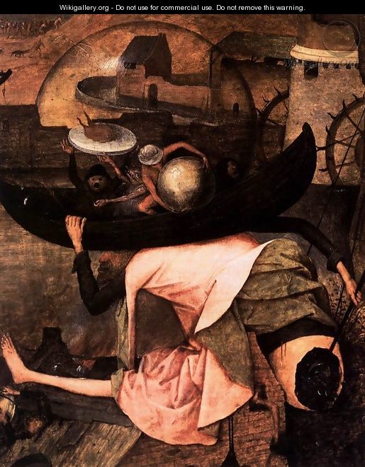 Dulle Griet (detail) 2 - Pieter the Elder Bruegel