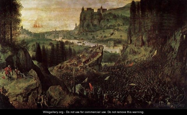 The Suicide of Saul - Pieter the Elder Bruegel