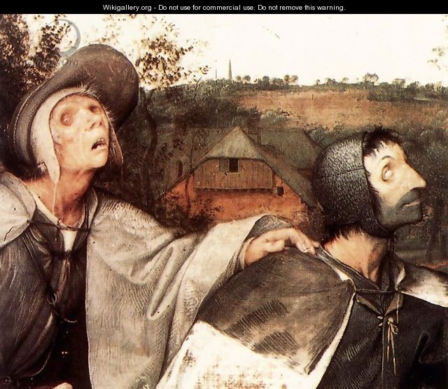 The Parable of the Blind Leading the Blind (detail) - Pieter the Elder Bruegel